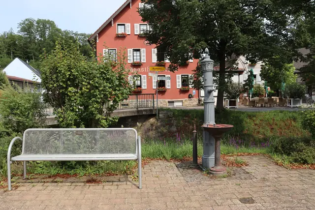 Blick auf Landgasthof Krone in Korb | Foto: Marga Specht