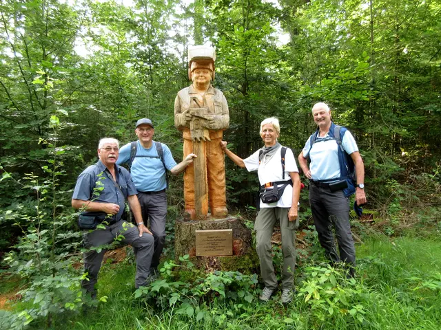 Reiner Mörz, wer ihn kennt, sieht sicher etwas Ähnlichkeit | Foto: WandernGabyErich