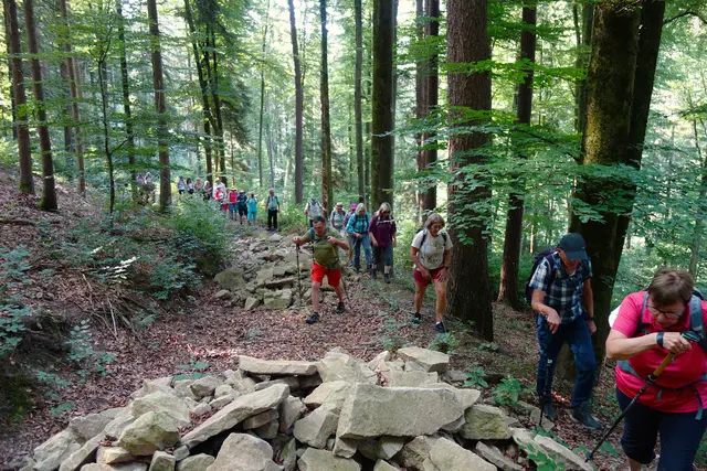 bis man endlich einen mit Bauschutt zugeschütteten Weg entdeckt hat! | Foto: Isolde Reitz