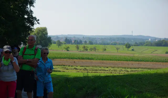 Der auf der Hohen Brach stehende Fernmeldeturm ist gut sichtbar. | Foto: Isolde Reitz