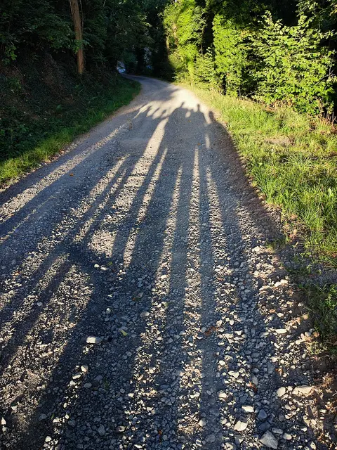 Lange Schatten winken uns zu | Foto: Aurelia Kling