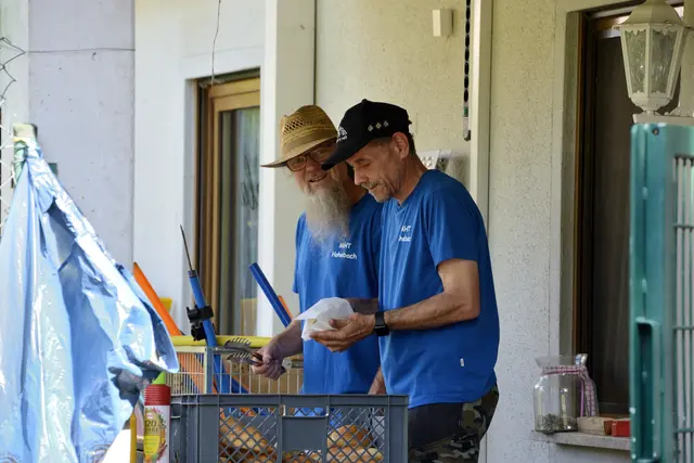 Das Bruzzel-Team am Grill | Foto: W.Kuch