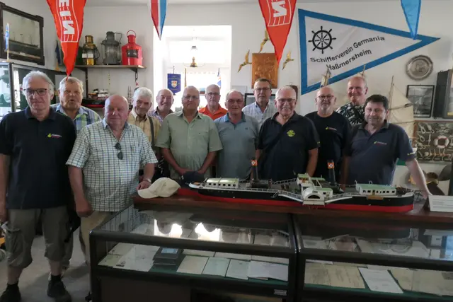 Die Kameraden der Altersabteilung der Freiw. Feuerwehr Oedheim waren begeistert vom interessanten Besuch im Schiffermuseum in Haßmersheim | Foto: Feuerwehr Oedheim