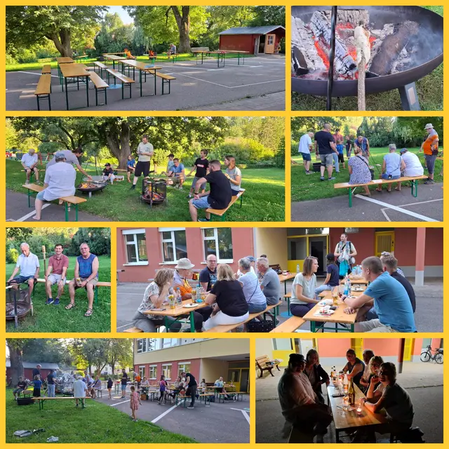 Stockbrotfest auf dem Schulhof Alte Schule Cappel | Foto: eß