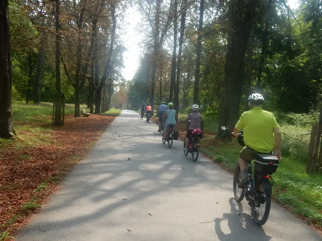 es ging durch den Favoritepark Ludwigsburg | Foto: E. Rosendorf