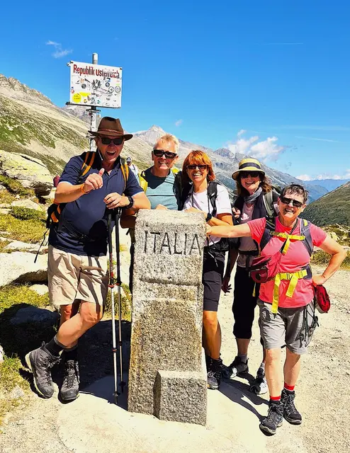 Wir überschreiten die Grenze Österreichs und kommen nach Italien. | Foto: Isolde Reitz