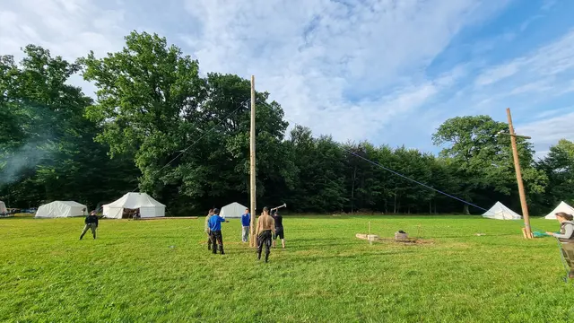 ... und Banner | Foto: Zeltlager EmK Marbach