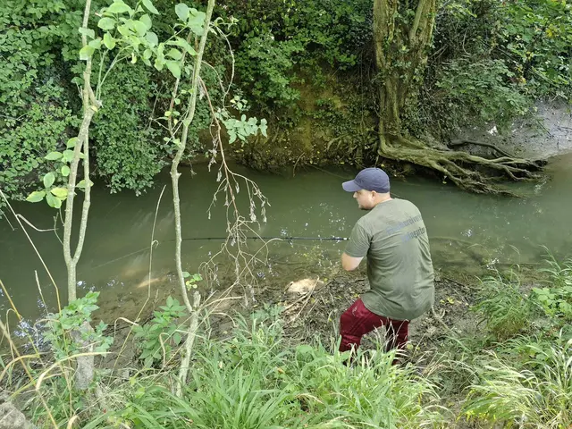 Angeln am Leinbach | Foto: Fischereiverein Leingarten
