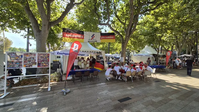 Stand der Amicale Béziers e.V. | Foto: Amicale Béziers e.V.