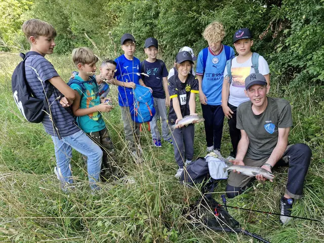 Die gefangenen Forellen | Foto: Fischereiverein Leingarten