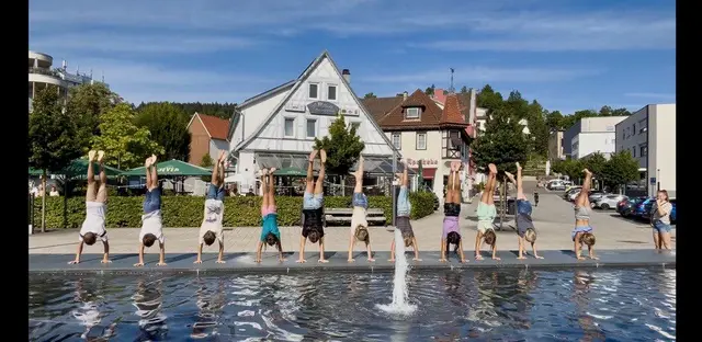 Viel Spaß hatten die TGB Turnerinnen und Turner im Trainingslager  | Foto: Foto privat 