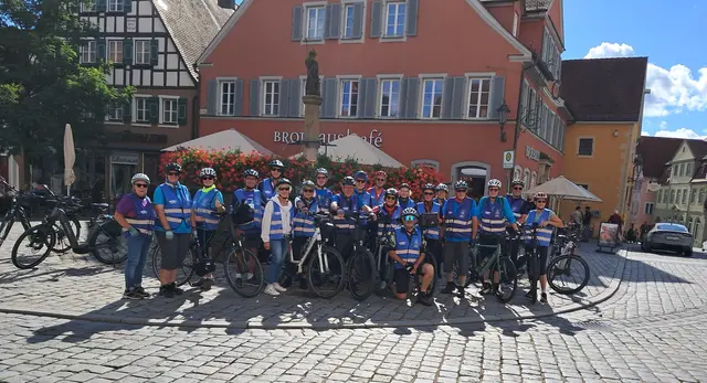 Die Gruppe in Feuchtwangen | Foto: privat: G. Baltrusch