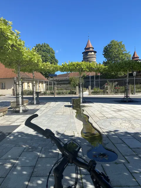 Blick zur Festung Lichtenau | Foto: privat: S. Schenk