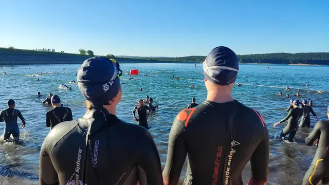 Vor dem Schwimmstart | Foto: privat