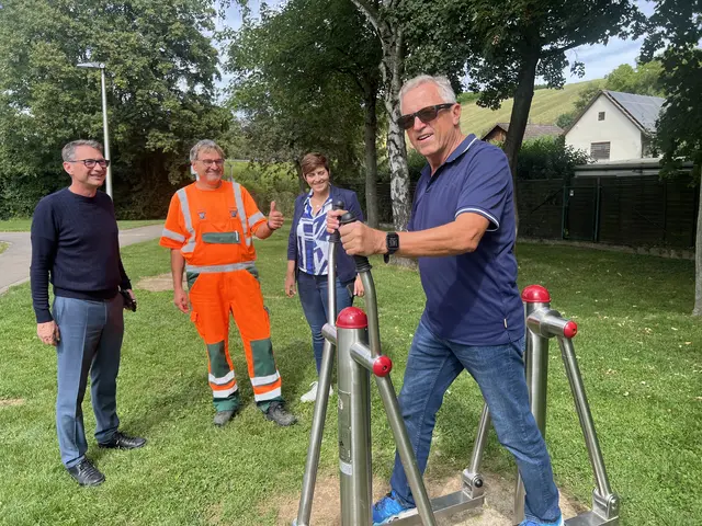 Die neuen Geräte werden sofort getestet | Foto: Roland Gärtner