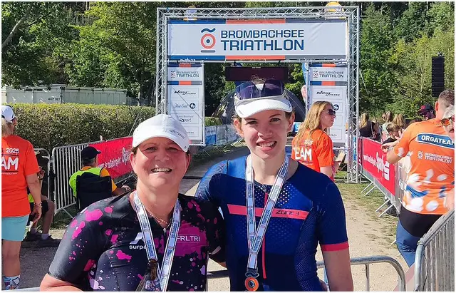 Glückliche Finisher: Birgit Koch (links) und Sophia Zapf | Foto: Privat