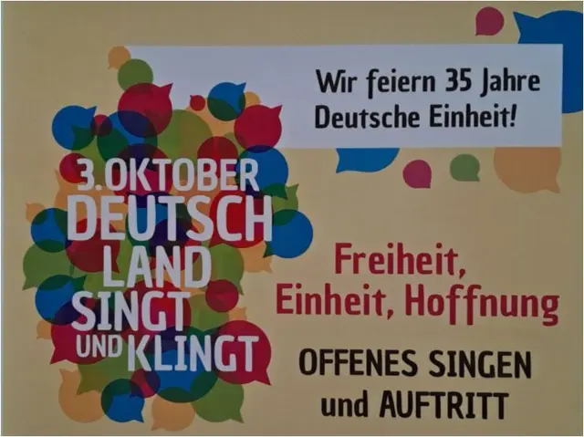 Friedenssingen 2025 | Foto: Logo 3.oktober.org