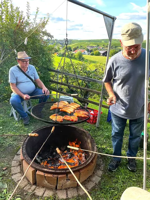 Stockbrot backen ist angesagt! | Foto: Isolde Reitz