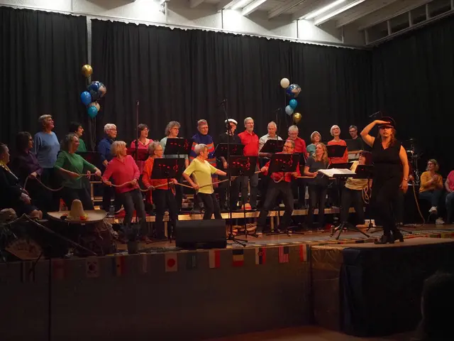 Die Obereisesheimer Sänger beim Konzert 2025 - und wer ist nächstes Jahr mit dabei? | Foto: Foto: Sängerbund Germania Hoffnung Obereisesheim