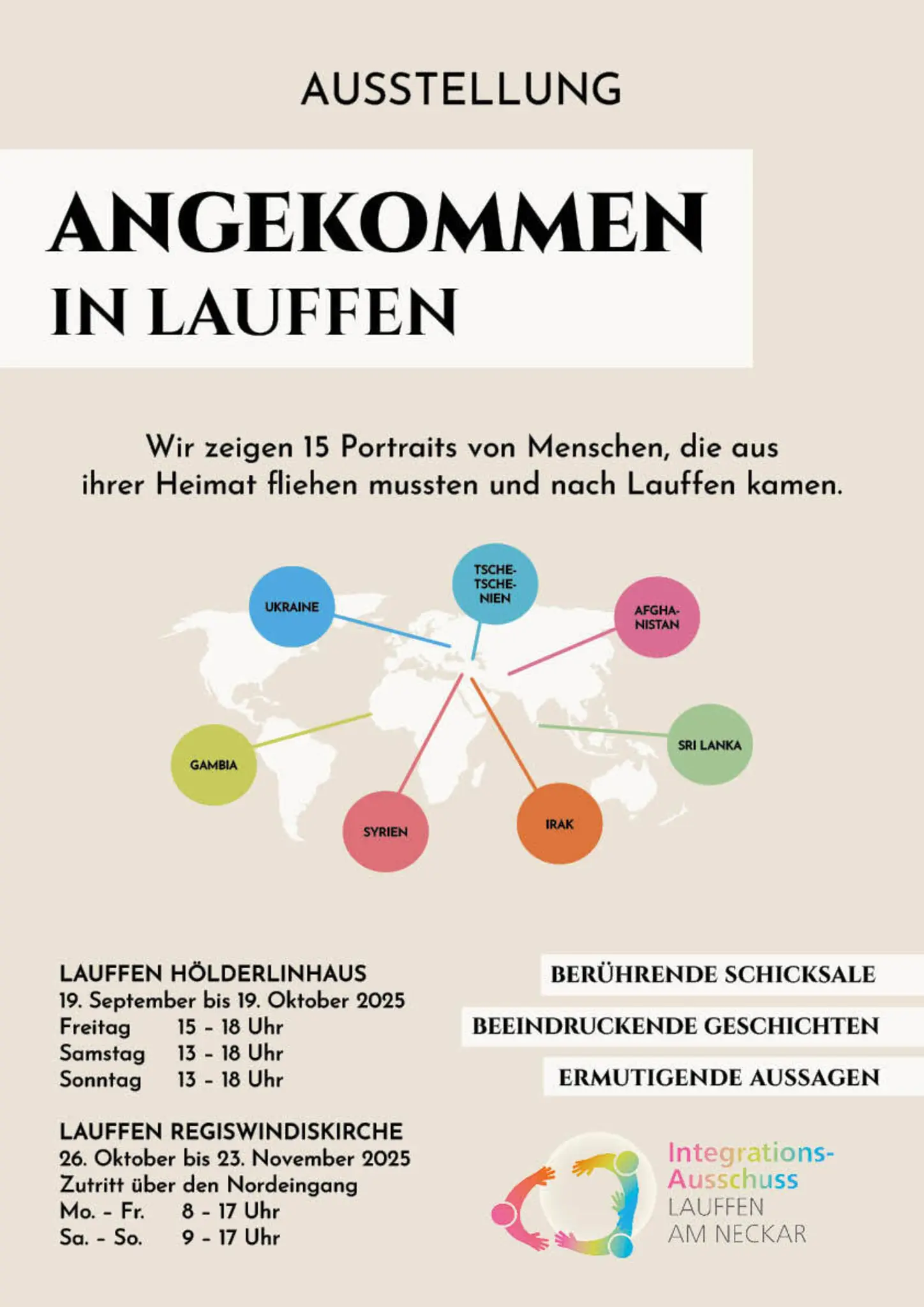 Lauffen: “Arrived” Integration Exhibition
