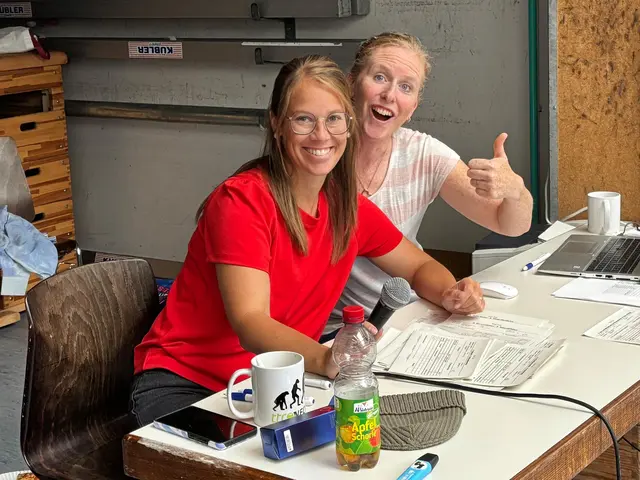 Hatten wieder alles unter Kontrolle: Simone Schmid/Sarah Hunyar | Foto: E. Rosendorf