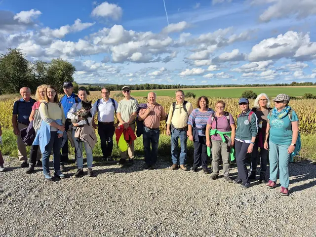 Wandergruppe bei Halsberg | Foto: privat