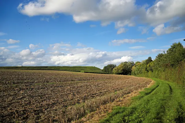 rechts vom Bild liegt der große hintere See | Foto: Ulrich Seidel