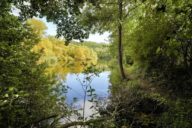 Blick auf den großen hinteren See | Foto: Ulrich Seidel