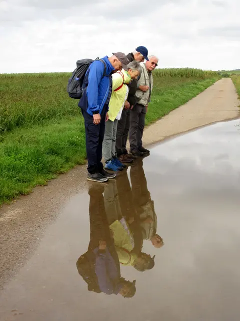 Die doppelten Wanderer | Foto: WandernGabyErich