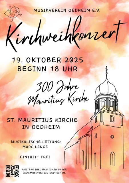 Kirchweihkonzert MV Oedheim 2025 | Foto: Musikverein Oedheim e.V.