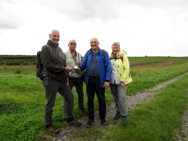 Genau nach 3 Kilometern hatte Ralf die 1000 erreicht. Gratulation! 
Am 2. Sept 2020 nahm er das erste Mal bei der Vollmondwanderung am Breitenauer See teil. | Foto: WandernGabyErich