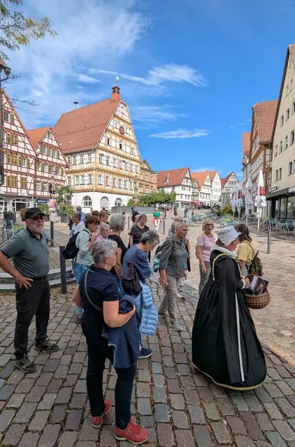 Führung in Leonberg  | Foto: W. Hahn