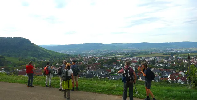 Blick zum Hörnleskopf und nach Korb. | Foto: Isolde Reitz