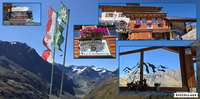 Einkehr in der Rifflseehütte auf 2.293 m. | Foto: privat Sibylle und Robert Tröber