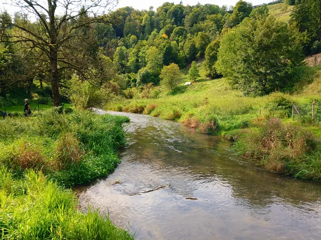 An der Lauter entlang geht's nun nach Bichishausen zurück.   | Foto: sigischlottke