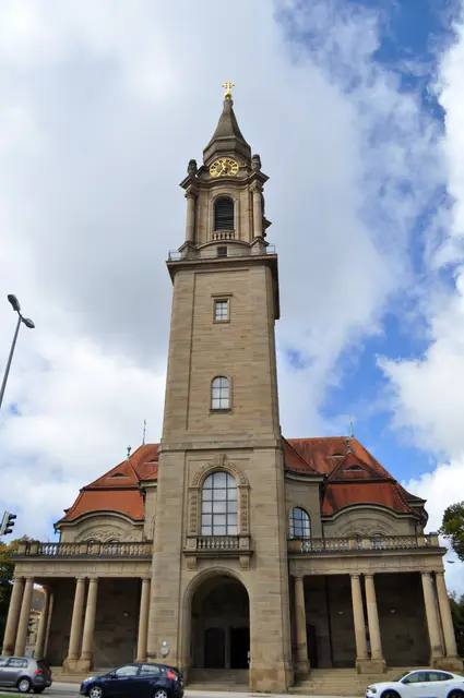 Sandstein aus dem Heilbronner Raum wurde für den Bau benutzt. | Foto: Daniela Somers