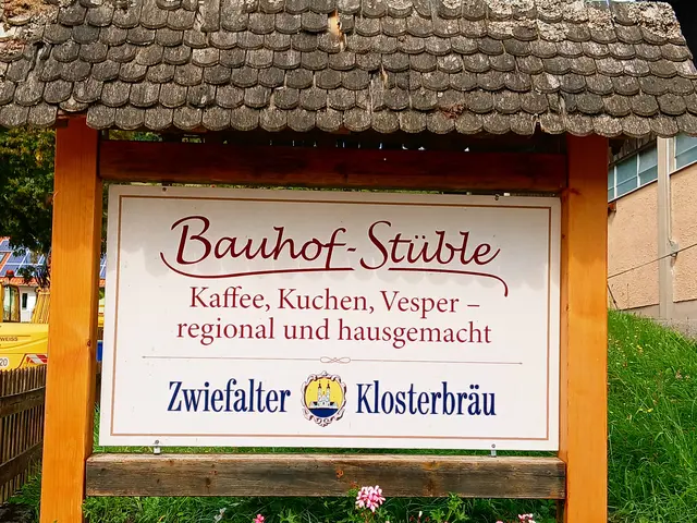 Dann sind wir schon an unserer Einkehr zu Kaffee,  Kuchen und kühlen Getränken angelangt.   | Foto: sigischlottke