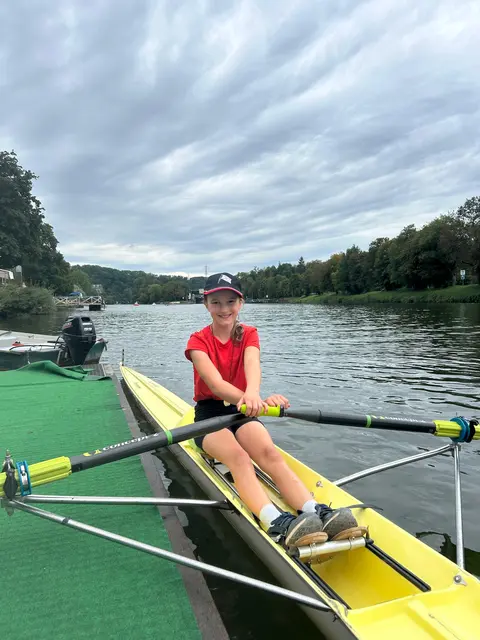 Leonora Saur hat in Marbach ihren ersten Sieg gefeiert. | Foto: Sascha Hermann