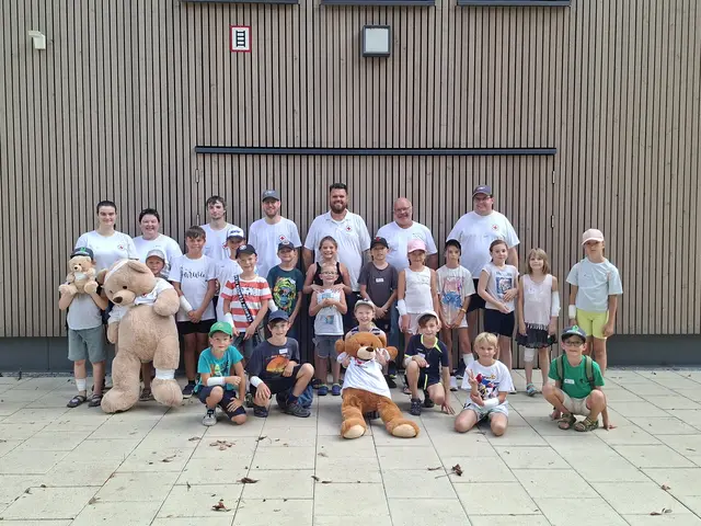 Die Teilnehmer beim Kinderferienprogramm. | Foto: DRK Ortsverein Gemmingen
