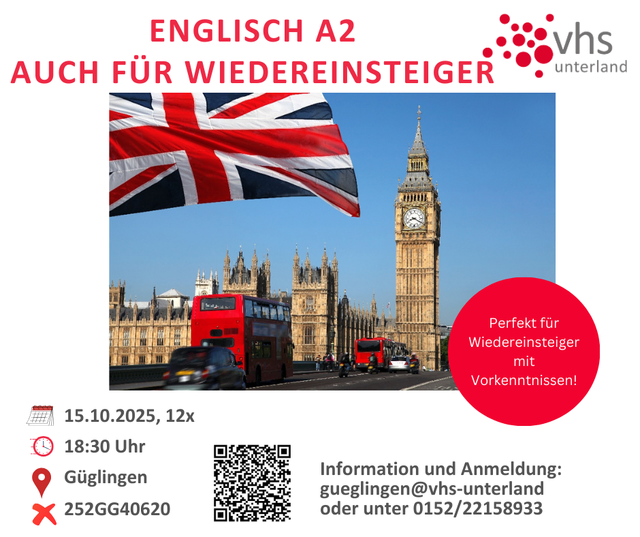 Foto: VHS Unterland, Außenstelle Oberes Zabergäu