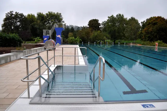 Macht schon Lust rein zu springen. Aber bei knapp 16 C kann ich mich beherrschen. | Foto: Daniela Somers