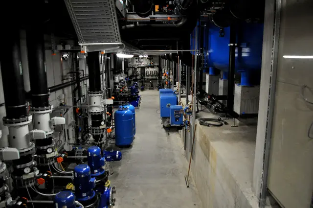 Der Technikraum. Hier ist nun alles hochmodern. | Foto: Daniela Somers