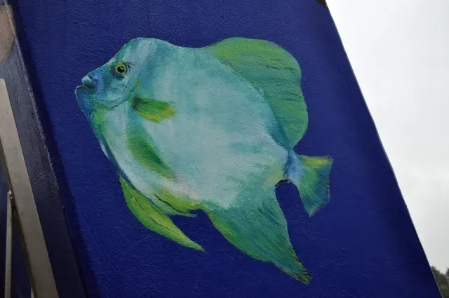 Wasserbewohner am Sprungturm. | Foto: Daniela Somers