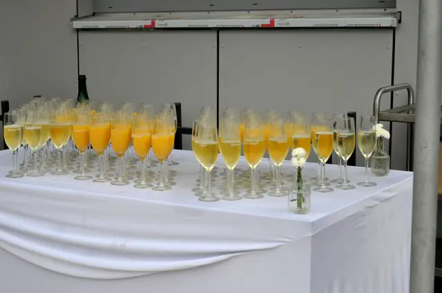 Der Sekt steht bereit. | Foto: Daniela Somers