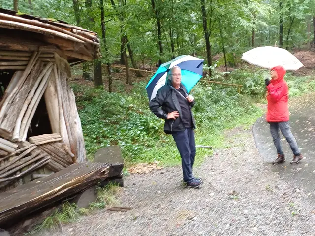 das eine oder andere Mal blieb man auch stehen | Foto: E. Rosendorf