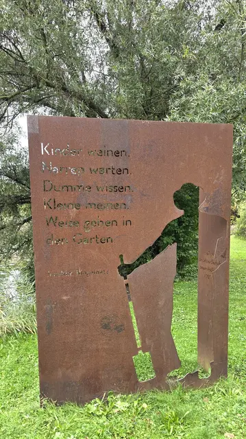 Ein weiser Spruch von Joachim Ringelnatz. | Foto: privat Sibylle Tröber