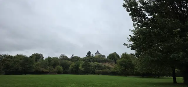 Und immer wieder Blick zum Wasserturm. | Foto: privat Sibylle Tröber