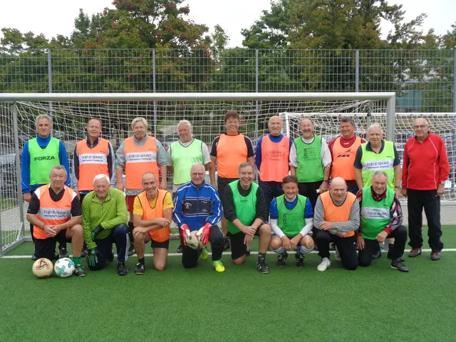 Gut gelaunte Seniorenkicker in Flein trotz verkürzter Spielzeit | Foto: Alfred Kulka
