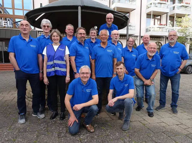 Reparateure, Helferinnen und Helfer bei der letzten Mitgliederversammlung  | Foto: Klaus Ries-Müller