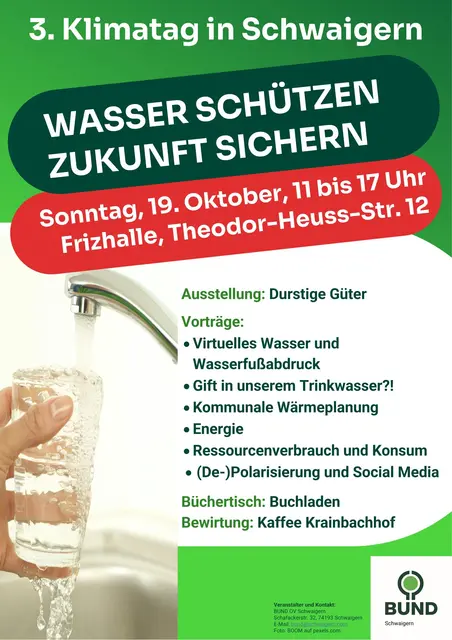 3. Klimatag in Schwaigern: Wasser schützen - Zukunft sichern
 | Foto: Hilde Mayer